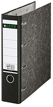 Leitz Doppelordner 10920000 2xDIN A5 quer 75mm Pappe schwarz