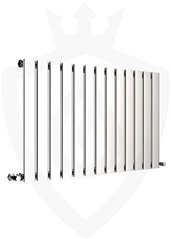 Sultan Designer Radiators Central Heating Radiator Horizontal Chrome - 1000 x 600mm
