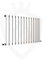 Sultan Designer Radiators Central Heating Radiator Horizontal Chrome - 1000 x 600mm