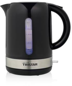 Tristar WK-1343 - Hervidor de agua inalámbrico, color negro