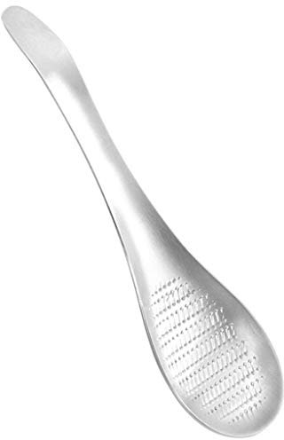 GUMEI VGinger Grater Spoon Stainless Steel Ginger Tea Spoon Garlic Grater Lemon Zester For Home Kitchen Fruit Vegetable Tool