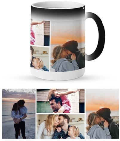 Personalised Heat Change Mug | Color Changing Mug with Custom Photo Design Magic Cup | Reveal Hidden Image with Hot Liquid | Perfect for Birthday, Christmas & Graduation Gifts | Picture 4