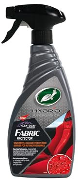 Turtle Wax Hybrid Solutions - Protector de tela para techos superiores suaves y tapicería interior, impermeabilizante y protector, repele el agua, la suciedad, evita las manchas, 500 ml
