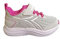 Diadora Chaussure de Gymnastique Baskets de Marche Snipe JR -Modèle Produit : Sneakers; -Type de Fermeture: Lacets élastiques et Velcro; -Tige: Tissu; -Fodera Intérieur: Tissu; -Pied : s, Gris Rose.,