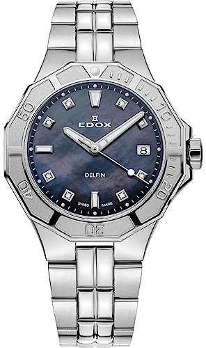 EDOX Analog mid-37090, Silber