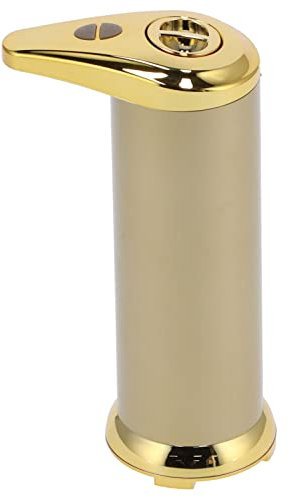 TOPINCN Gold Seifenspender, 250 Ml, Automatischer Lotionspender für die Arbeitsplatte