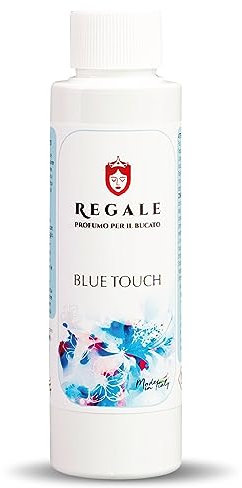 Regale, Profumatore Bucato Lavatrice, Lunga Durata Super Concentrato, Profuma biancheria Tessuti e Asciugatrice (Blue touch, 500 ml)