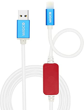 Sunydog USB-Kabel für iOS Telefone, 4-polig, Metall + Kunststoff, Kompatibel mit iPhone 7/7P/8/8X