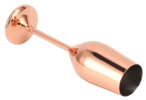 aqxreight Stainless Steel Copper Plating Champagne Flutes for Party Home - Heat Insulation, Anti-for Shaking, Glossy Satin, Easy to