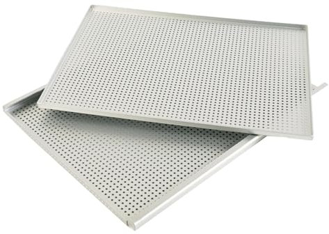 perfk Teglia da Forno Teglia da Forno per Pasta sfoglia Teglia Forata Teglia Antiaderente Multiuso Millefoglie Teglia per Base di Carne, Spessore 2 mm