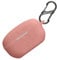 kwmobile Silicone Carry Case Compatible with Sony WF-1000XM5 Cover - Embossed Soft Rubber Pouch - Embossed Pattern