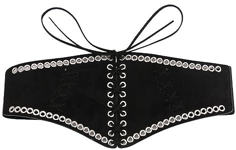 Women Stretchy Waist Belt Vintage Elegant Wide Corset Elastic Rope Decorative Women Corset With Snap Buckle Elastic Waist Belt For Women Elastic Waist Belts For Women Stretch Elastic Waist