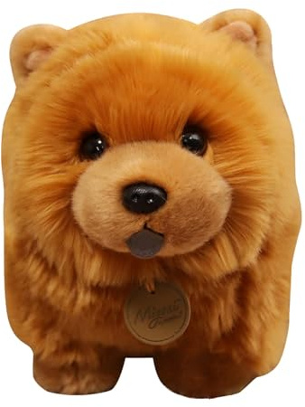 Genérico Chow Chow Chow Plüschtier, niedliches Plüschtier, Chow-Plüschtier, tragbar, Plüschtier, niedlich und bequem, Plüschtier