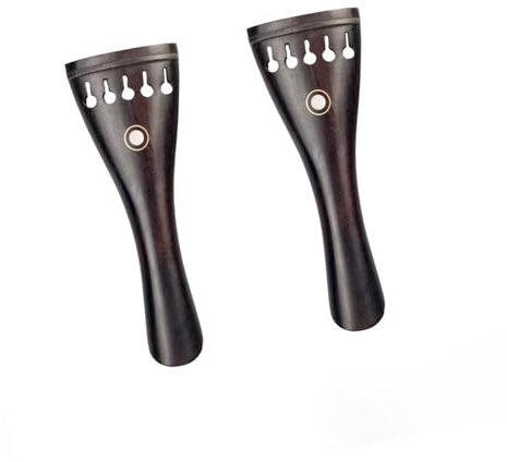 Accessori per violino 2 Pezzi Di Cordiera Per Violino In Ebano Per Violino A 5 Corde/Violino Elettrico A 5 Corde Accessori Per Violino