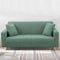 Delindo Lifestyle Sofabezug Corn Fleece, Cord Sofa Überzug, samtweicher 3 Sitzer, grün, 190-230 cm