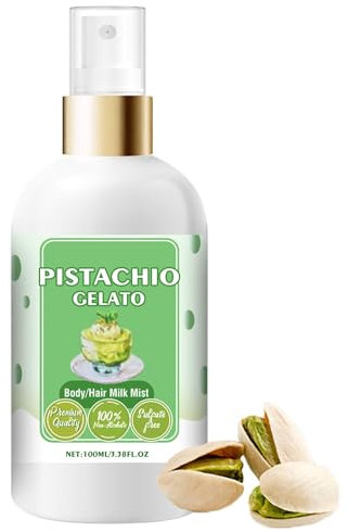 Vanilla Cream Puff Body Milk Mist, Feuchtigkeitsspray für den Körper, Vanille Cream Puff Sweet Body Milk Mist, Vanille Cream Puff Body and Hair Milk Mist (Ice Cream)