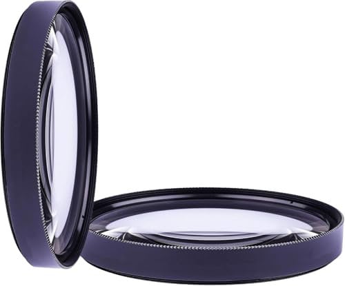 Digital Nc 10x High Definition 2 Element Nahlinse (Makro) Objektiv für Nikon, Canon, Sony, Panasonic, Fujifilm, Pentax und Olympus DSLRs (67 mm)