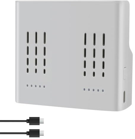 Caricabatteria per DJI Neo, stazione di ricarica a due vie, Drone, ricarica rapida Two-Way Charger Hub per Neo, stazione di ricarica, doppia batteria