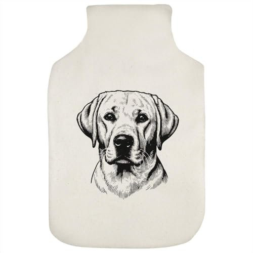 'Golden Labrador Dog' Hot Water Bottle Cover (HW00037678)