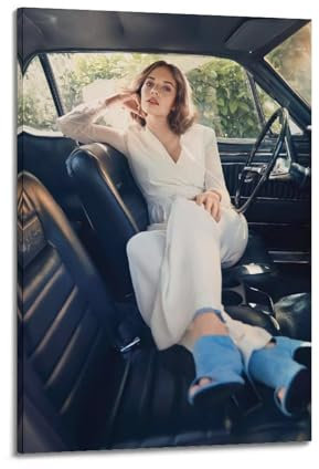 Maya Hawke Poster, Gemälde auf Leinwand, Wandkunst, Rollbild, Druck, Wohnzimmer, Wände, Dekoration, Zuhause, 60 x 90 cm