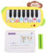 Montessori Sensory Musical Toys Piano Keyboard,Educational Musical Instrument Travel Toy for Infant Baby (Yellow)