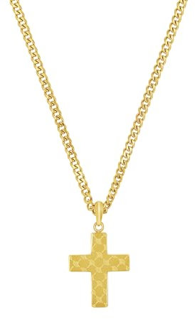 Joop! Halskette aus Edelstahl für Herren, Halsschmuck, 60 cm, Silber, Kommt in Schmuck Geschenk Box