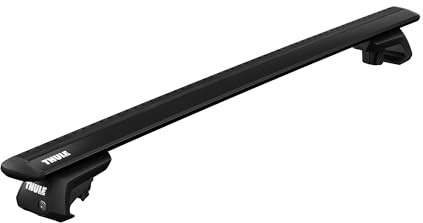 Thule Wingbar Evo Dachträgersystem Für Skoda Superb 5-dr Kombi 2015- Mit Erhöhte Reling Black, One-Size