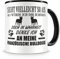 Samunshi® Ich denke an meinen Französische Bulldogge Hunde Tasse Kaffeetasse Teetasse Kaffeepott Kaffeebecher Becher