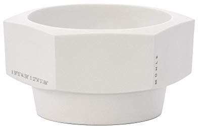 Muhle Hexagonale en Porcelaine Blanche Rasage Bol