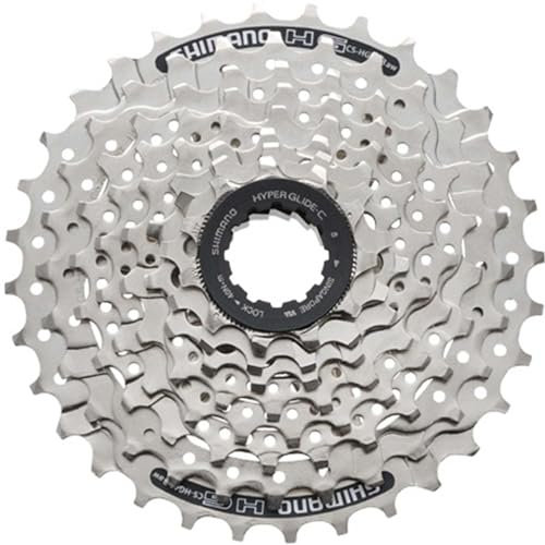 SHIMANO Zahnkranz-Kassette CSHG41 Zahnkranz-Kassette, Silber, 8 Fach