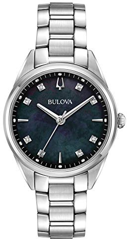 Bulova DamenArmbanduhr Analog Quarz Edelstahl 96P198