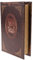 Fenteer Retro Buchattrappe Buchschatulle Schmucketui Holzkasten Buchbox Schatulle Box, Brown_C