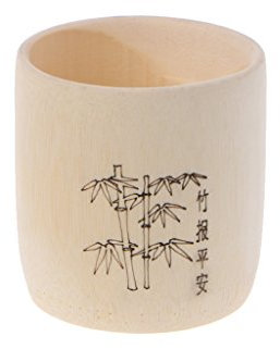ruiruiNIE Bambú Taza de Madera para Beber Café Taza de té Desayuno Cerveza Leche Copa de Vino Copa de Ocio