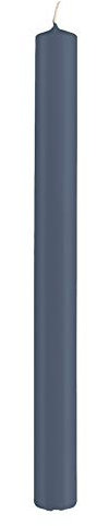 Stabkerzen Pacific Blue Blau/Grau 25 x 2,2 cm, Inhalt 10 Stück, deutsche Markenkerzen tropffrei für Kerzenleuchter, Kerzen Leuchterkerzen