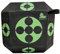 Stronghold Big Green Cube - 38x38x38cm - Zielwürfel, Ziel im Bogensport, Armbrust Ziel, Bogenschießen mit Pfeil und Bogen, Würfen, Qube