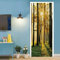 VIRANDA 3D Türtapete Selbstklebend TürPoster - Wald - Türaufkleber Fototapete Abziehen und Aufkleben Türfolie Tür Tapete Poster Stickers 90 x 200 cm