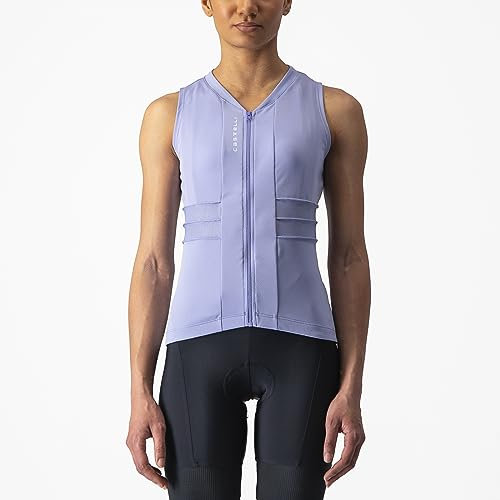 CASTELLI 4523043-534 Anima 4 Sleeveless T-Shirt Women's Violettes Nebel/Elfenbein S