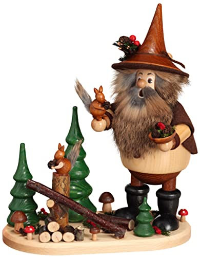 Drechselwerkstatt Uhlig DWU Waldwichtel mit Eichhörnchen