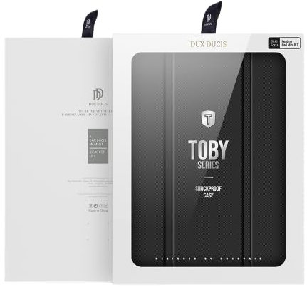 Dux Ducis Realme Pad Mini Toby Schutzhülle, Schwarz