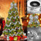 Qivine 10M LED Nastro Luminoso Natale, Catena luminosa per Albero di Natale con 100 Luci a LED, Luci Natale Fata Filo di Rame Luci, per Decorazioni Albero di Natale Feste Matrimoni Vacanze (Argento)