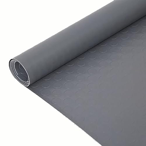Tappetini for garage spessi 1,3 mm, rivestimento for pavimenti in PVC for garage, rotoli for pavimenti in gomma antiscivolo impermeabili, proiezione arrotondata del tappetino in gomma for pavimento de