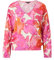 comma Bluse mit Fledermausärmeln pink 38