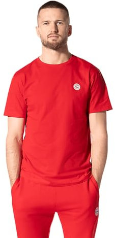 FC Bayern München I T-Shirt Essential Classic I Herren I Rot I 5XL