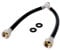PLB83661204 EvertechPRO Washing Machine Hoses - 12 Inch Y Mixer Hose for Washing Machine - Two 3/4 Female and One 3/4 Male Fittings - 2 Heavy Duty Flexible Rubber - Hot & Cold Water