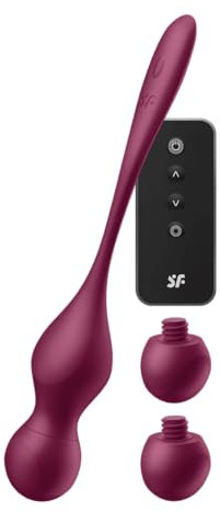Satisfyer Love Birds Vary Connect App | Intensives Beckenbodentraining und Vibrationen | Wiederaufladbare Liebeskugeln | Wasserdicht (IPX7) | Hochwertiges Silikon | Sex-Spielzeug mit Fernsteuerung