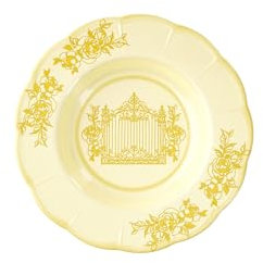 Guzzini - Assiette creuse mélamine Josephine 'Table Decor' (Jaune Poudre)