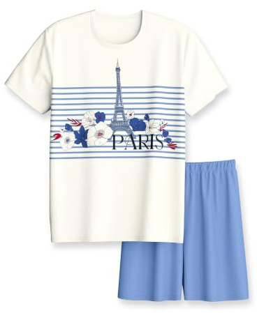 CALIDA Kids Kurz-Pyjama Kinder | Schlafanzug aus hochwertiger Baumwolle, atmungsaktiv, pflegeleicht