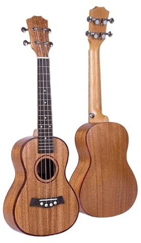 Ukulele Musikinstrumente 23 Zoll Ukulele Viersaitiges Musikinstrument Anfänger Und Erwachsene Leicht Zu Üben(Type 2)