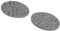 Rayher 34351000 Etiketten Schnick Schnack, Blume, farblos, 35x25mm