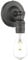 Phansthy Loft-Wandlampe Vintage Industrie Wandleuchte Wandbeleuchtung Schicke schlichte Wandleuchte Industrial Style (Schwarz Farbe)